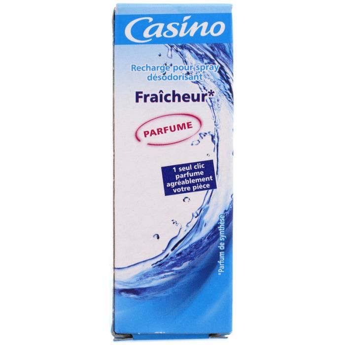 CASINO Recharge - Désodorisant spray - Fraîcheur 15 ml