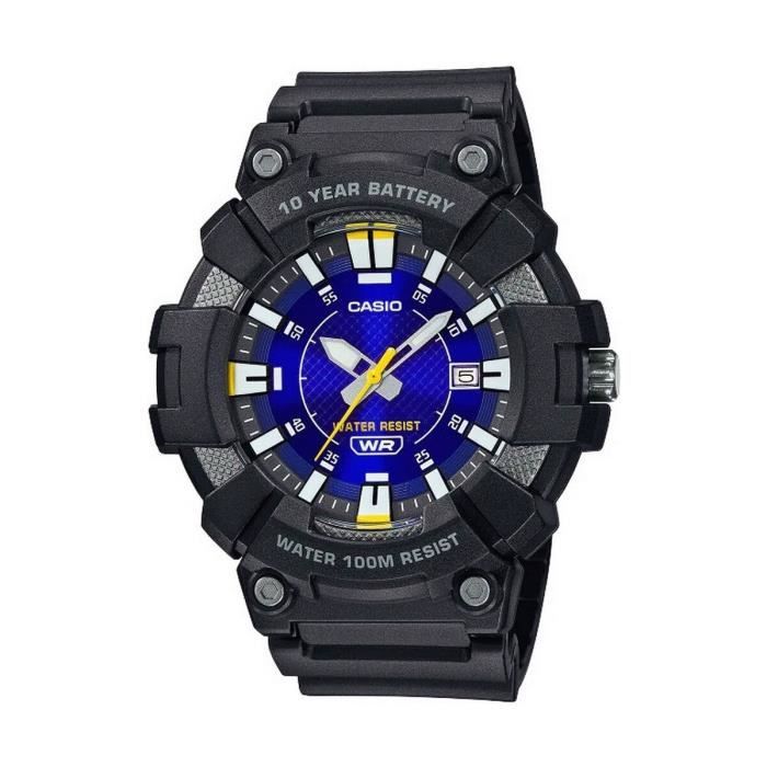 Montre Enfant - Casio - MW-610H-2AV - Quartz - Résine - Ø 49 mm - 10 atm