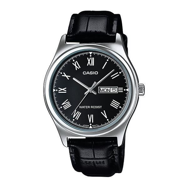 Montre - Casio - MTPV006L1B - Cuir - Analogique - Ronde