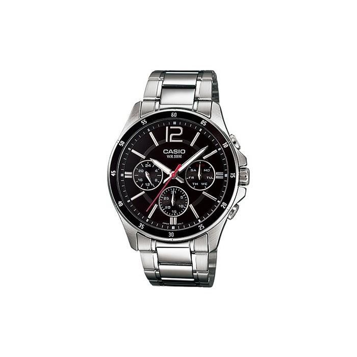 Montre - MONTRES CASIO - MTP-1374D-1 - Argenté - Acier - Quartz