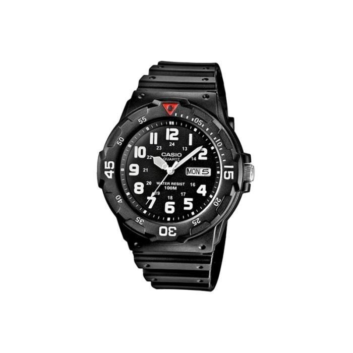 Montre - CASIO - MRW-200H-1B - Résine - Étanchéité 10 Atm - Sportif