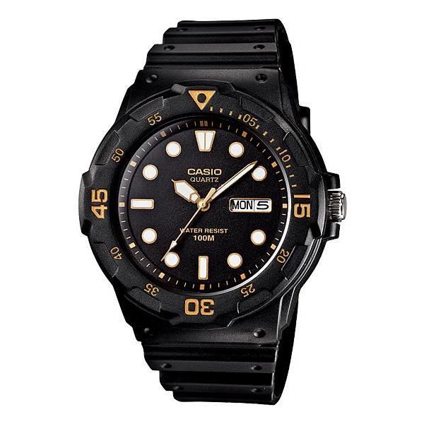 CASIO HOMMES MONTRE MRW-200H-1EVDF JAPONAIS QUARTZ NOIR RÃ©SINE SPORT WR100MT