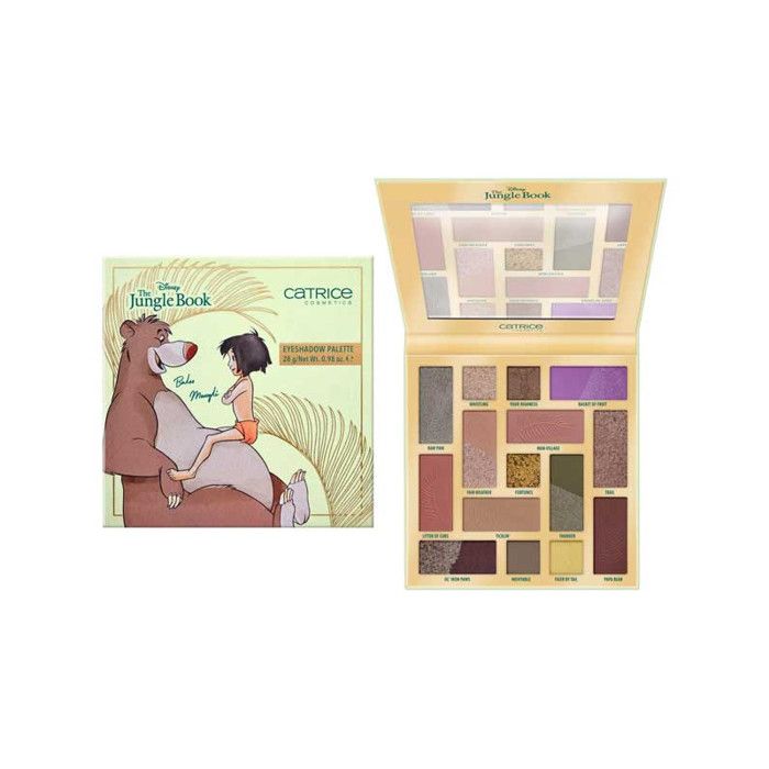 CATRICE DISNEY EL LIBRO DE LA SELVA PALETA DE SOMBRAS DE OJOS 010 28 G