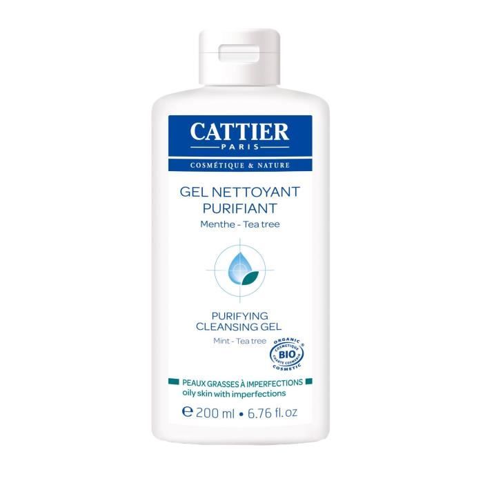 Cattier Gel Nettoyant Purifiant 200ml