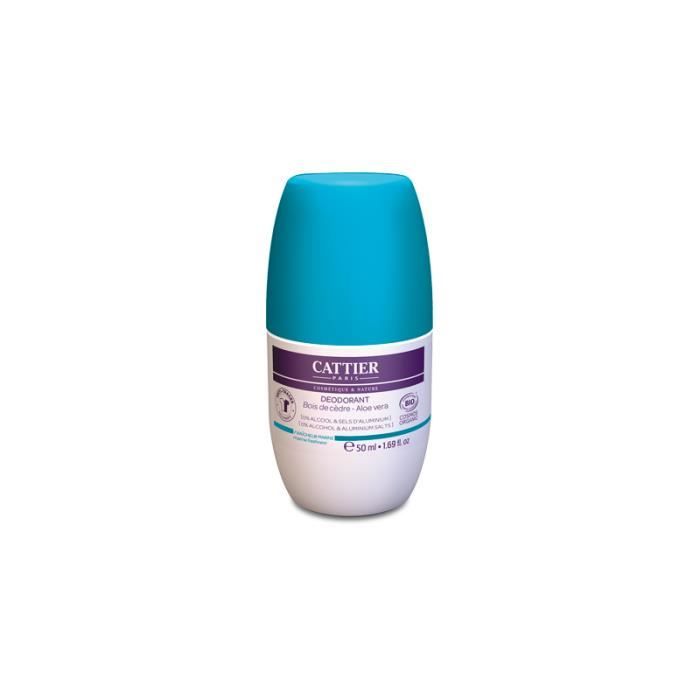 Cattier Déodorant Fraîcheur Marine 50ml