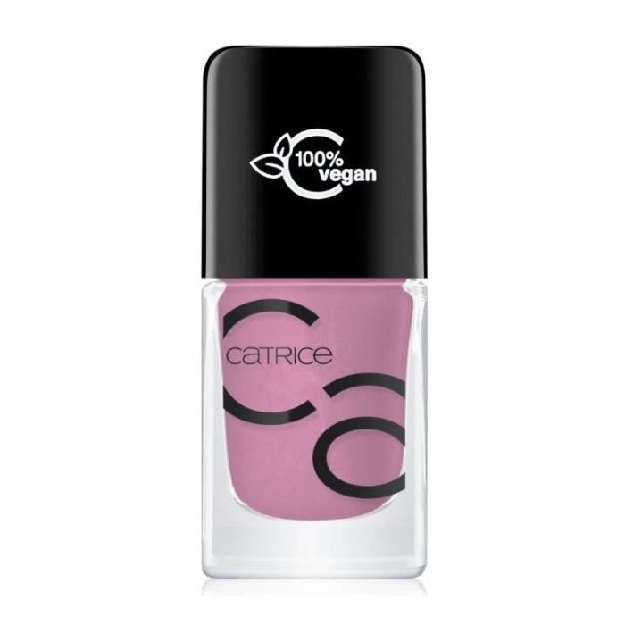 Catrice Iconails gel lacquer nail polish 73 I Have A Blush On You ¡Dura hasta 7 días sin top coat!