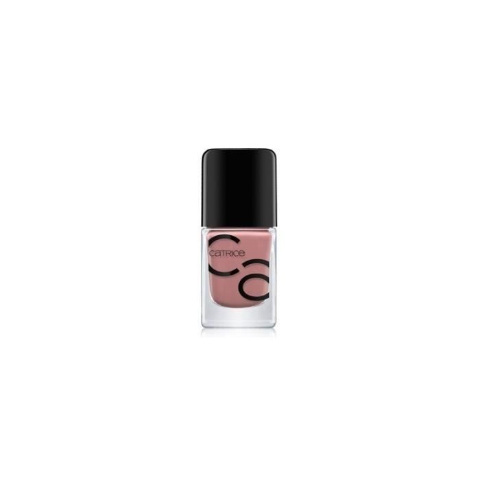 Catrice Esmalte de uñas Iconails Gel 10 Rosywood Hills Esmalte de uñas ICONails Gel Dura hasta 7 días sin top coat Acabado perfecto