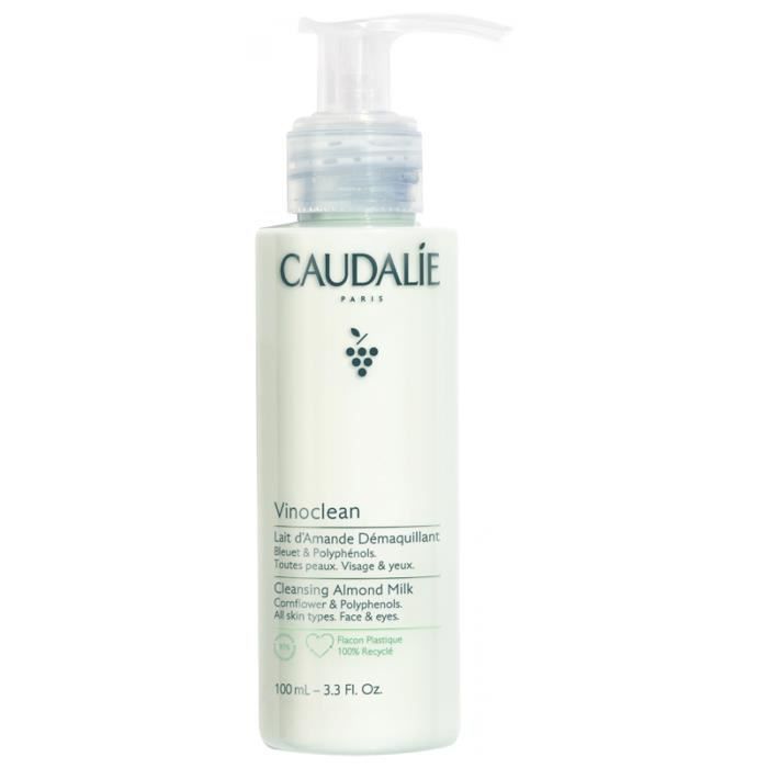 Vinoclean-Caudalie Lait d'Amande Démaquillant - 100 ml