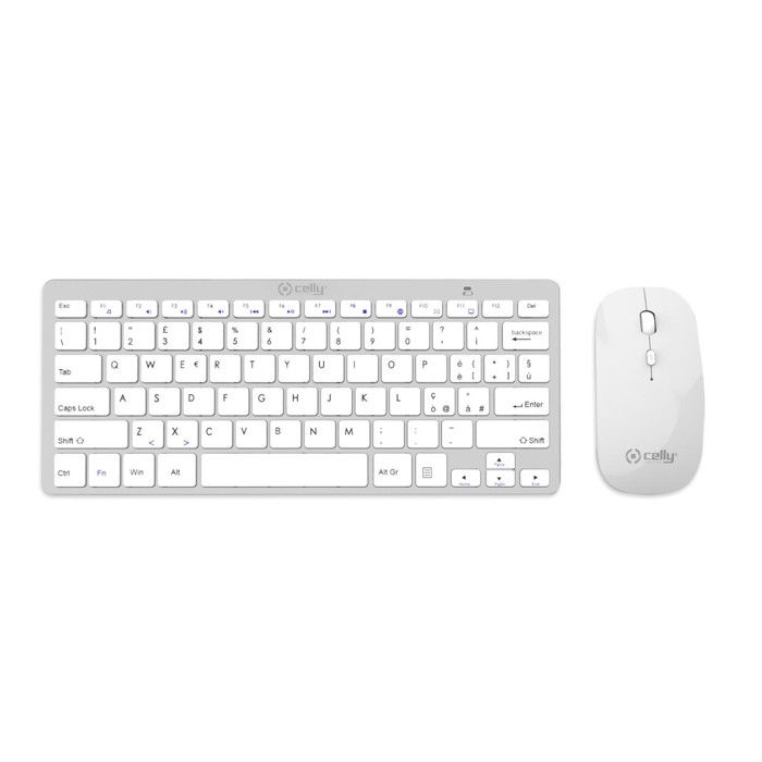Celly clavier et souris Smart Worker QWERTY blanc