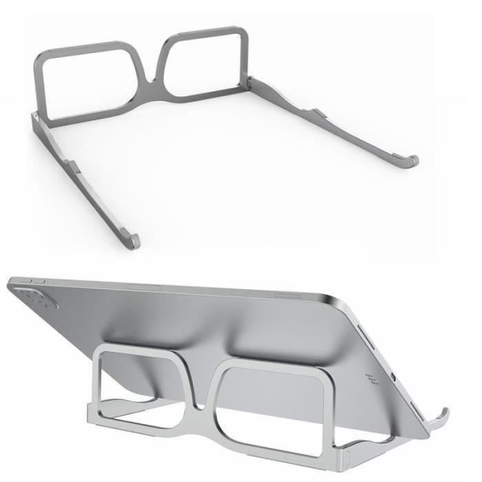 Lunettes Pliables Modèlent Colonne Montante Support De Bureau Pour Macbook Air Pro Hp Lenovo Ordinateur Portable