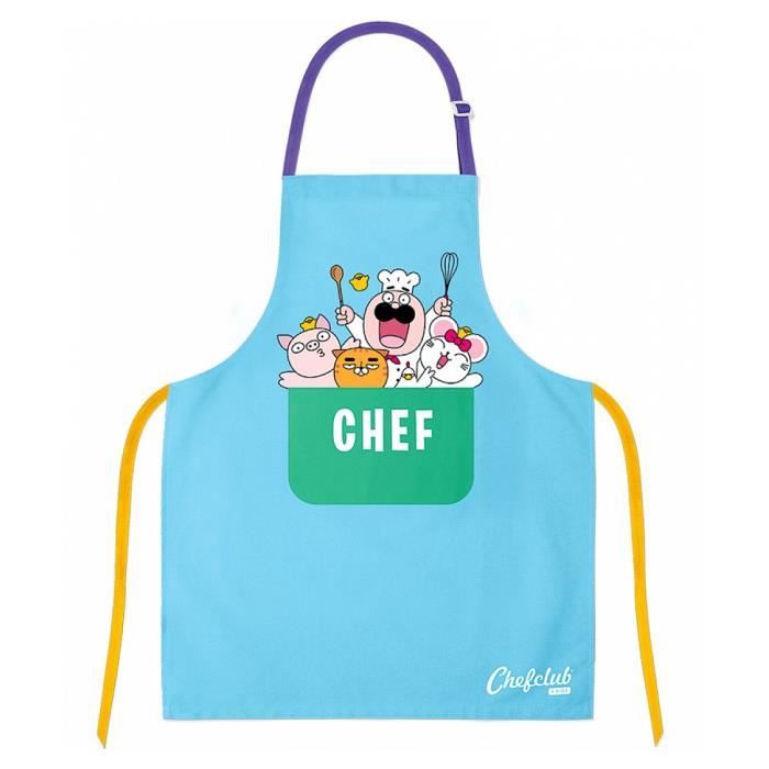CHEFCLUB - 3760312840011 - Le tablier Chefclub Kids en coton