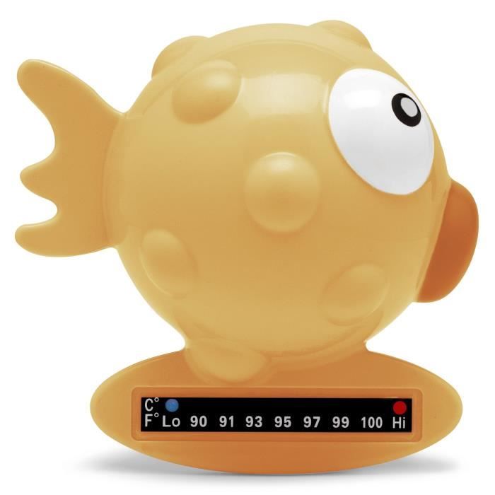 Chicco Thermomètre de Bain Poisson Orange Bande Thermique 1 unité