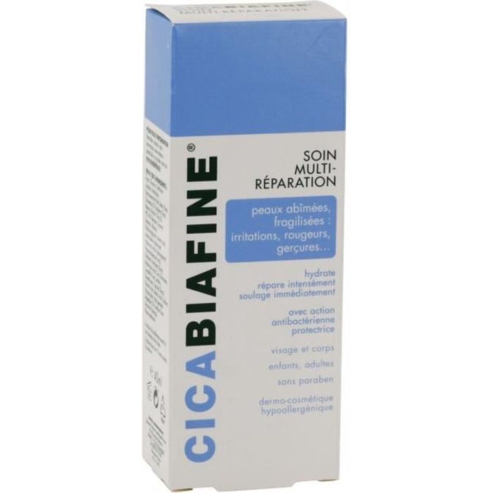 Baume Multi-Réparation - Cicabiafine - 50ml - Peaux abîmées - Peaux sensibles - Sans parabène