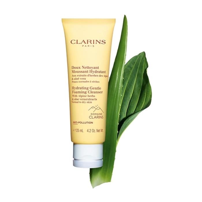 Clarins Doux Nettoyant Moussant Hydratant 125Ml TU Blanc