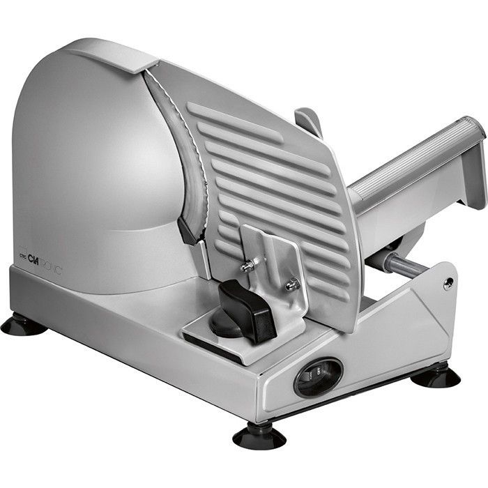 Trancheuse - CLATRONIC - MA 3585 Silver - lame Ø 19cm - épaisseur de tranchage 0-15mm - 150W