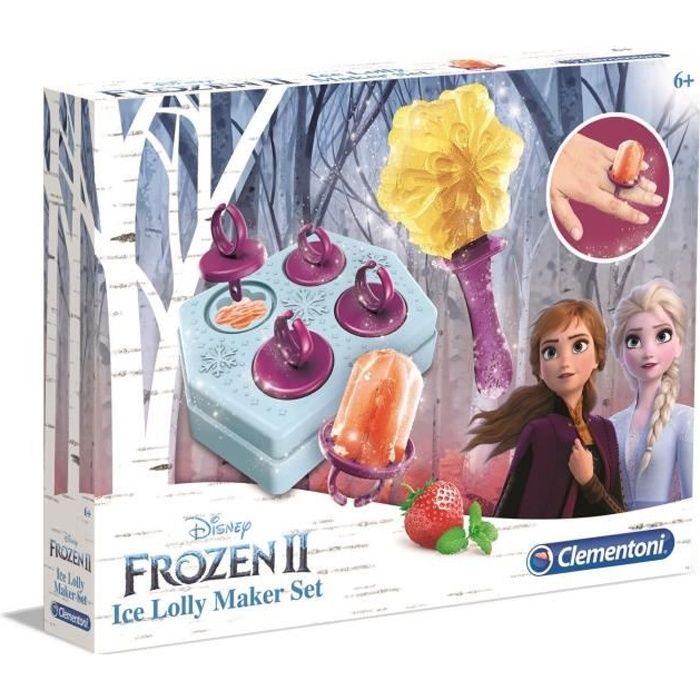 Fabrique à glaces - La Reine des Neiges 2 - CLEMENTONI - Moules pratiques et accessoires