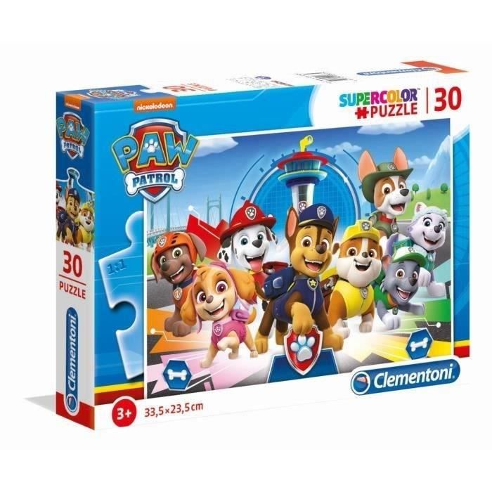 Puzzle enfant - CLEMENTONI - Pat'Patrouille - 30 pièces - développement des compétences manuelles et logiques