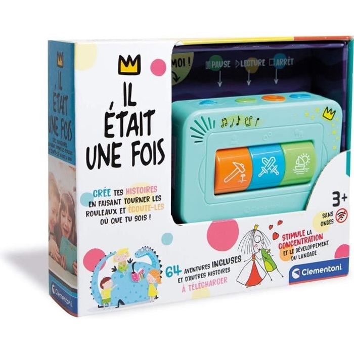 Conteur d'histoires interactif - Éducation Clementoni - Il était une fois