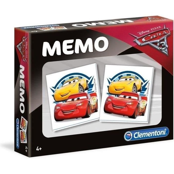 Clementoni - Mémo - Cars 3
