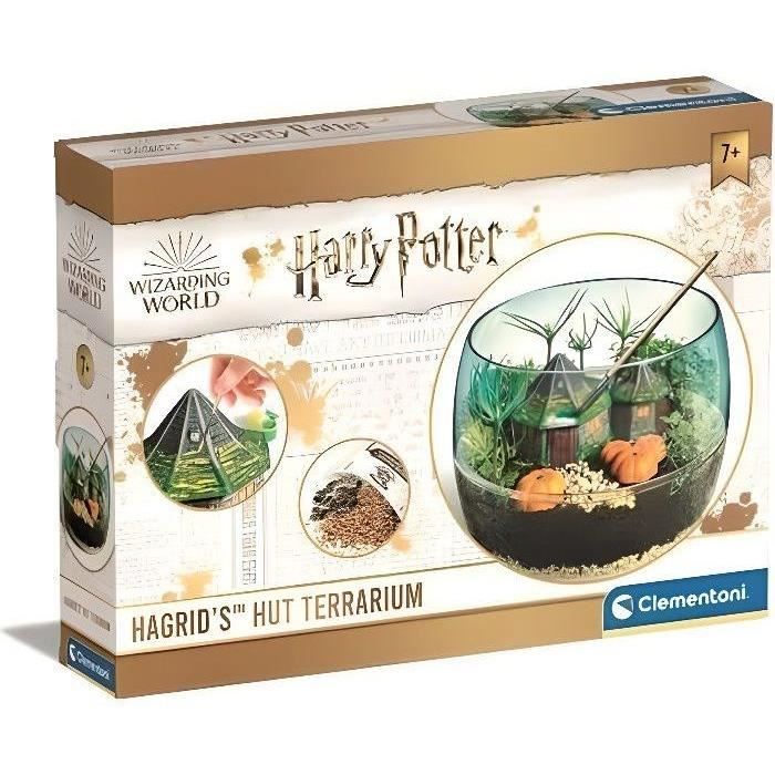 Terrarium Harry Potter - CLEMENTONI - Cabane de Hagrid à reproduire