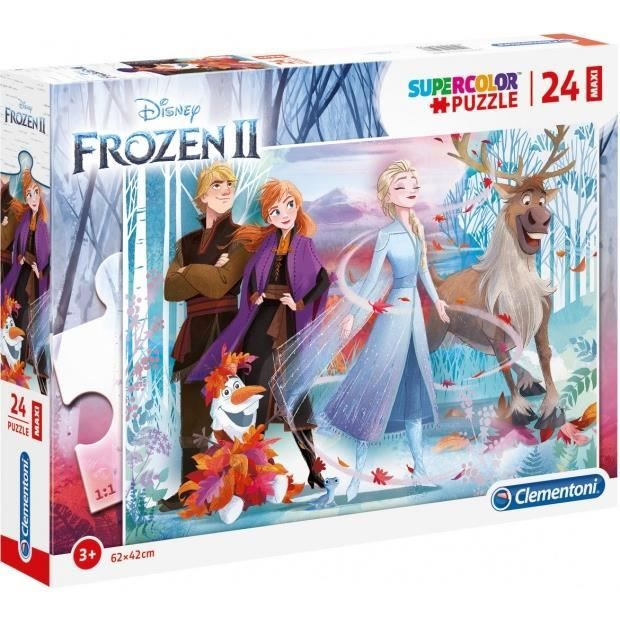 Clementoni puzzle Maxi FrozenII 24 pièces