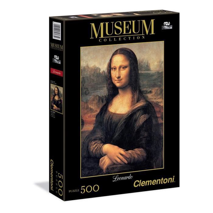 Clementoni - Museum 500 pièces - De Vinci : La Joconde