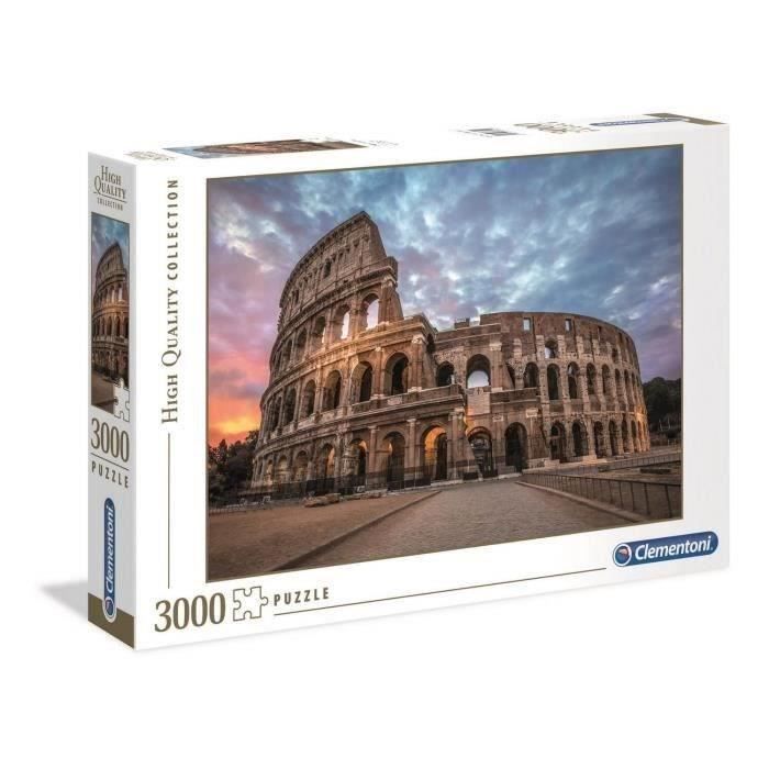 Puzzle - Clementoni - Colisée Sunrise - 3000 pièces - Architecture et monument - Multicolore