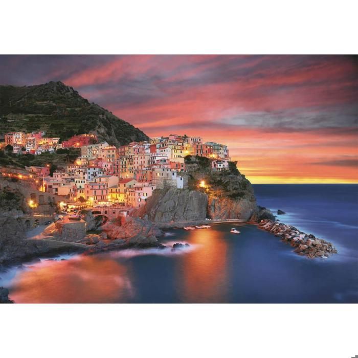 Puzzle 1000 pièces : Manarola Coloris Unique