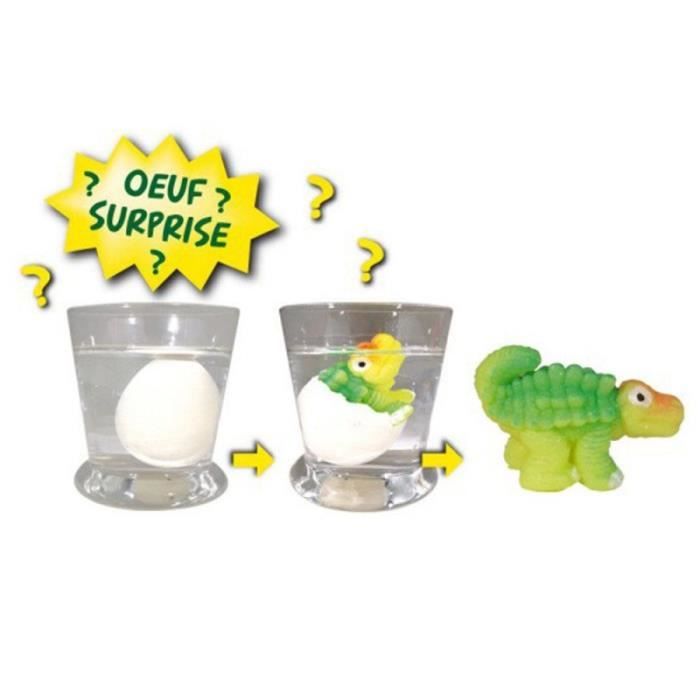 Lot 12 oeufs magiques dinosaures - CMP - Dinosaure - Jouet éducatif pour enfant de 3 ans et plus