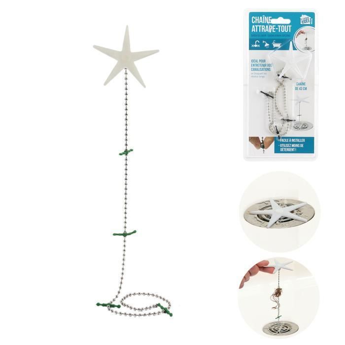 Chaine attrape-tout entretien canalisation - 43 cm