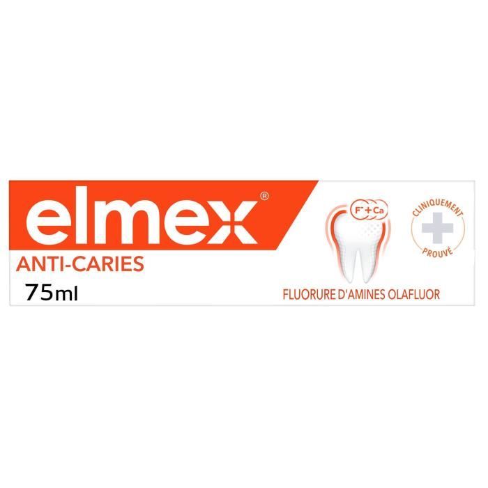 ELMEX Dentifrice Anti-Caries - 75 ml