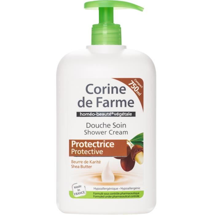 CORINE DE FARME Douche soin au beurre de karité - 750 ml