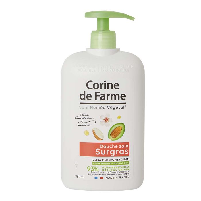 Douche soin Surgras huile d'amande douce 750ml