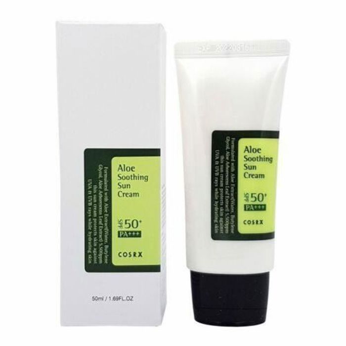 Crème solaire - Cosrx - Aloe Soothing Sun Cream - SPF 50 - Hydratante - Hypoallergénique