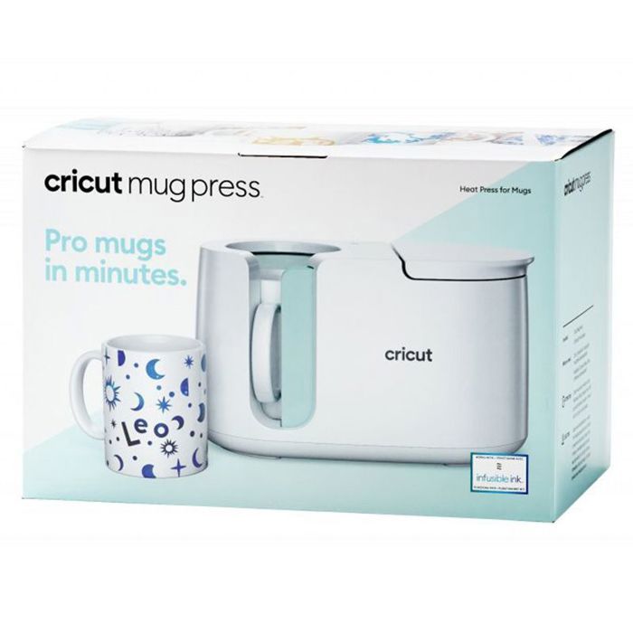 Machine de presse Cricut pour tasses Blanc et vert
