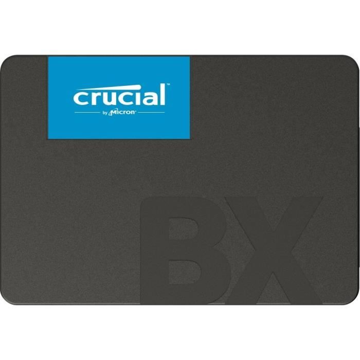CRUCIAL - Disque SSD Interne - BX500 - 240Go - 2,5" (CT240BX500SSD1)