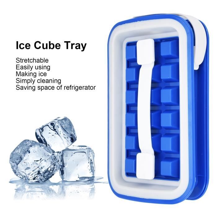 Bac à Glaçons en Silicone , Moule à Glace Bac à Glace -RUR