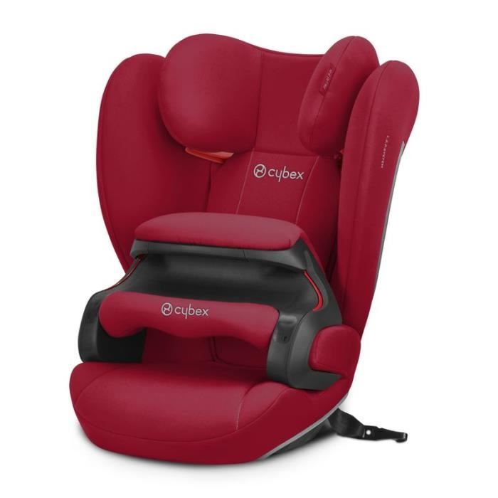 Siège Auto - CYBEX - Pallas B-Fix - Bouclier ajustable - Rouge