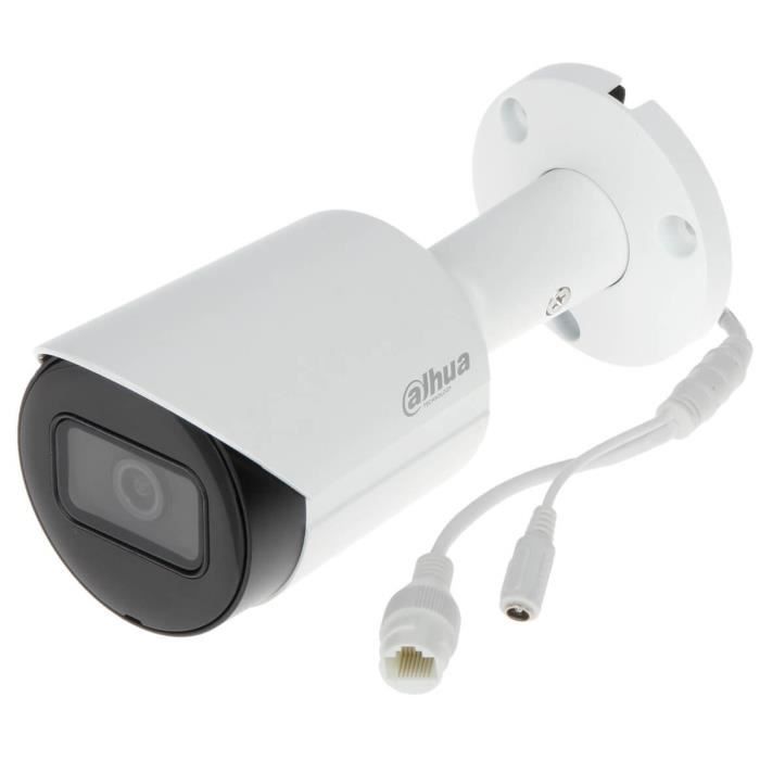 Caméra de surveillance - Dahua - Tube IP 4 MP - Focale Fixe 2.8MM - Vision nocturne - IP67