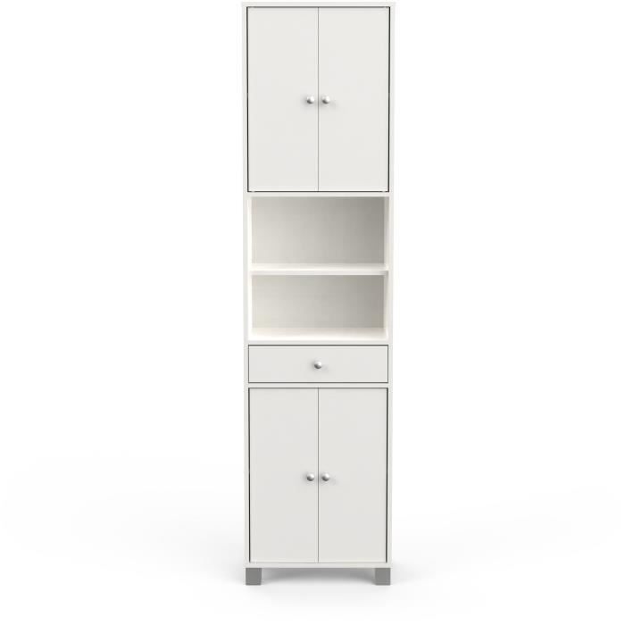DEMEYERE Armoire de salle de bain L 50 cm - Blanc - BIKINI