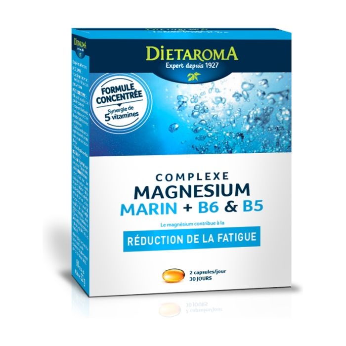 Complexe Magnesium Marin B6  - 60 capsules
