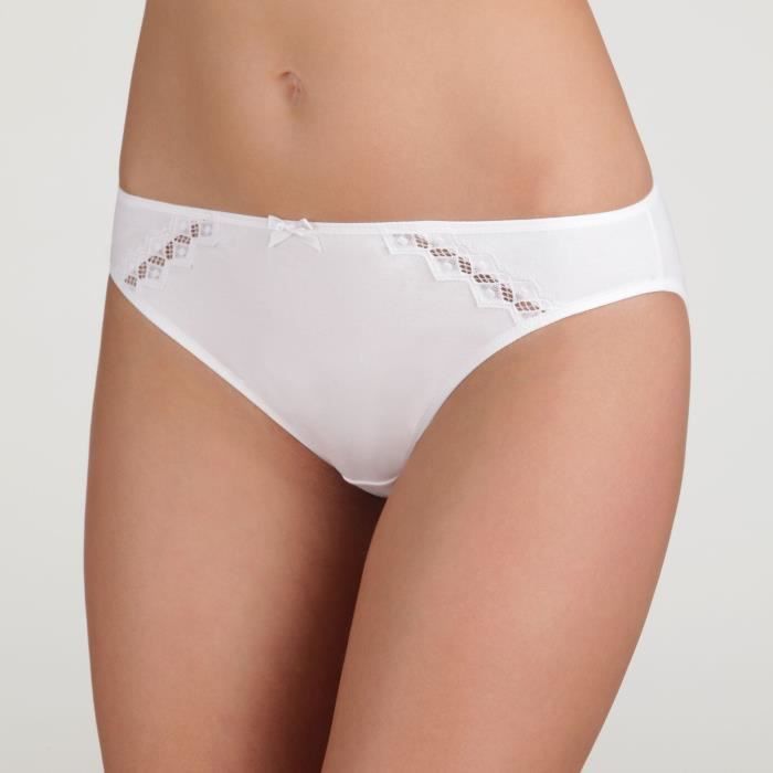 DIM Slip Ecodim Maintien Blanc