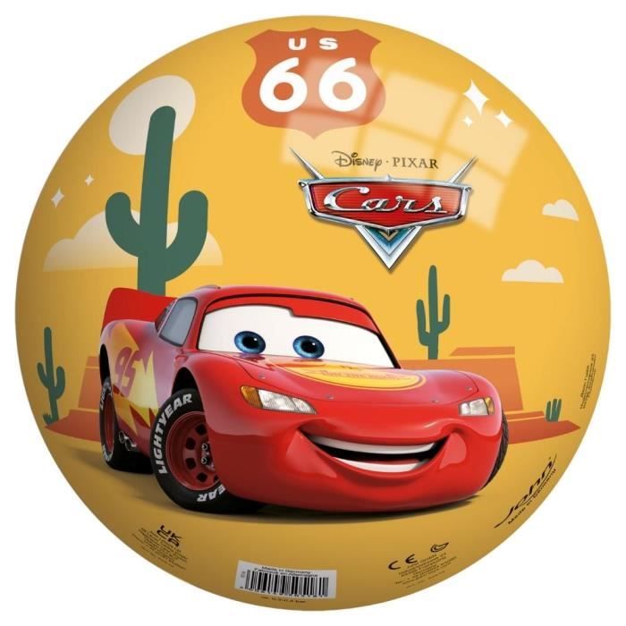 Ballon léger Disney Cars - 23 cm - Rouge - Pour enfant à partir de 12 mois - Garantie 2 ans