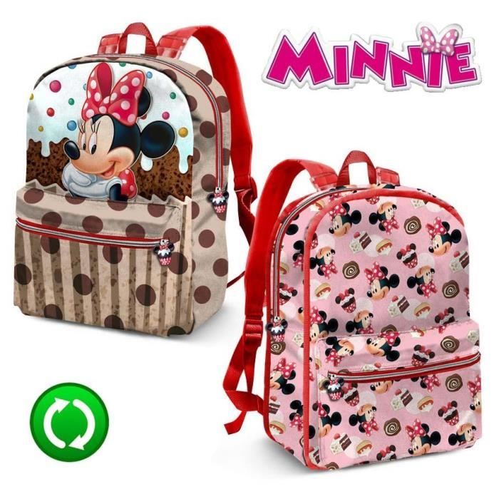 Minnie Sac à dos réversible 25x31x10