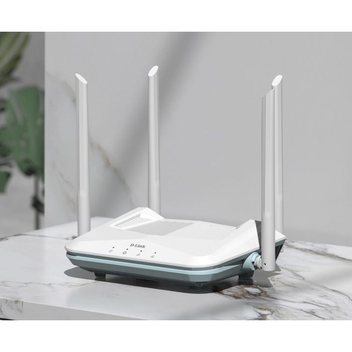 Routeur - D-Link - AX1500 - Wi-Fi 6 - Bi-bande (2,4 GHz / 5 GHz) - 4 ports Gigabit Ethernet