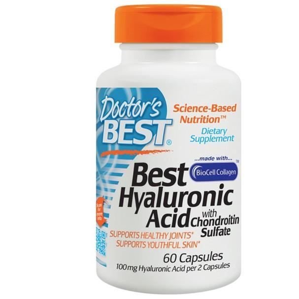 Best acide hyaluronique avec la chondroÃ¯tine Sulfate (60 Capsules) - Doctor's Best