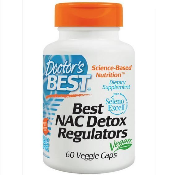 Doctor's Best, Best CNA Detox régulateurs, 60 Caps Veggie