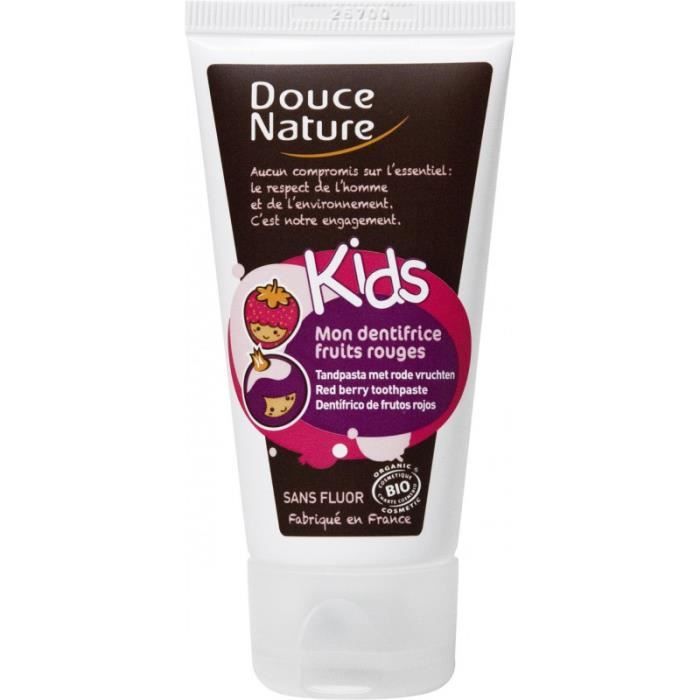Mon dentifrice enfants au fruits rouges 50 ml, Douce nature