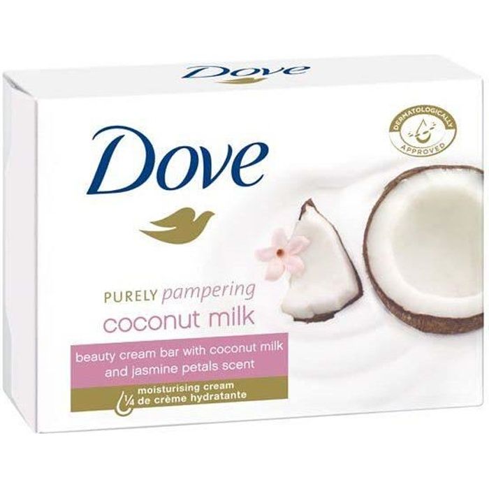 Barre de crème de beauté au lait de coco apaisant Dove - 90g