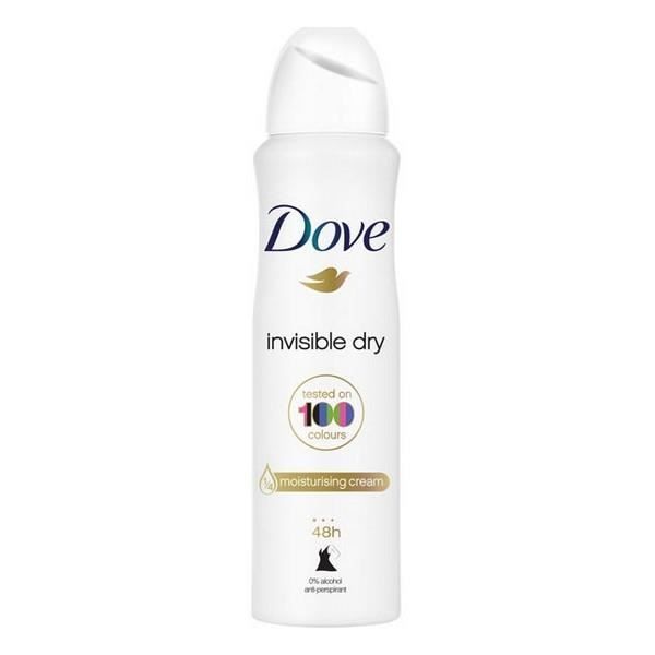 DÉODORANT EN SPRAY INVISIBLE ANTI-TACHES 48H DOVE (200 ML)